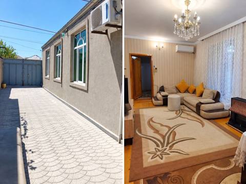 Sarayda Terlana yaxın 380m 3 otaq seliqeli — Сарай