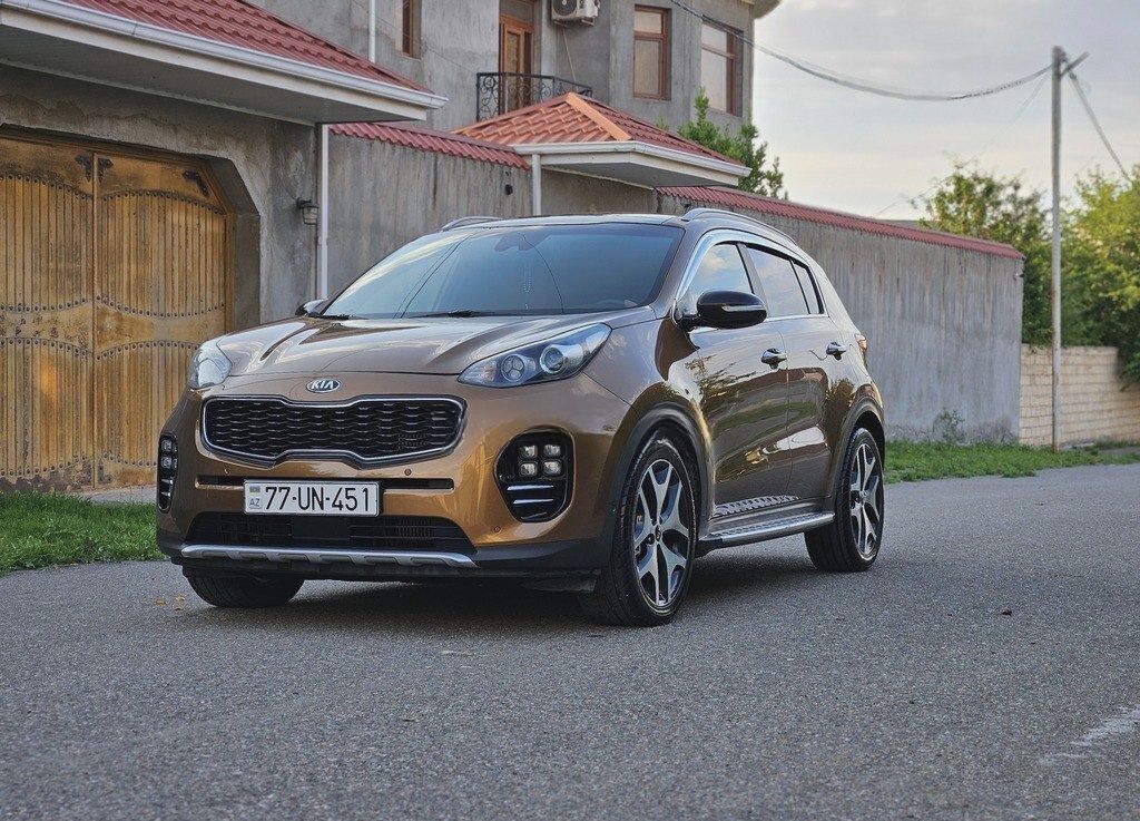 Kia Sportage, 2016 il, 180000 km, 2 L 77-UN-451 — Avtomobillər, Gəncə (5)