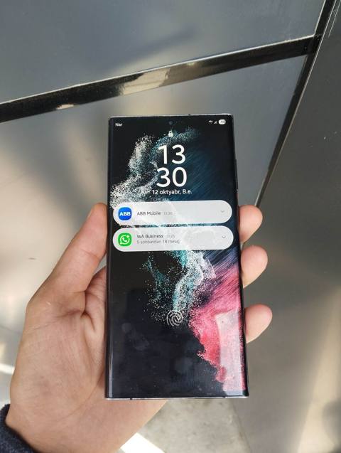 Samsung Galaxy S22 Ultra, 256 GB, rəng - Qara, Simsiz şarj — Баку
