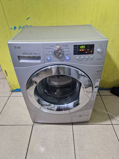 Paltaryuyan maşın LG, 6 kq, İşlənmiş, Avtomat, Qurutma var, Kredit yoxdur, Ödənişli çatdırılma — 210 ₼ · Сумгайыт · Çamaşır maşınları Paltaryuyan maşın LG, 6 kq, İşlənmiş, Avtomat, Qurutma var, Kredit yoxdur, Ödənişli çatdırılma — Сумгайыт