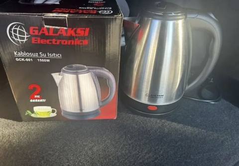Galaksi Electronics elektrik çaydanı (su qızdırıcısı) təqdim olunur — Баку