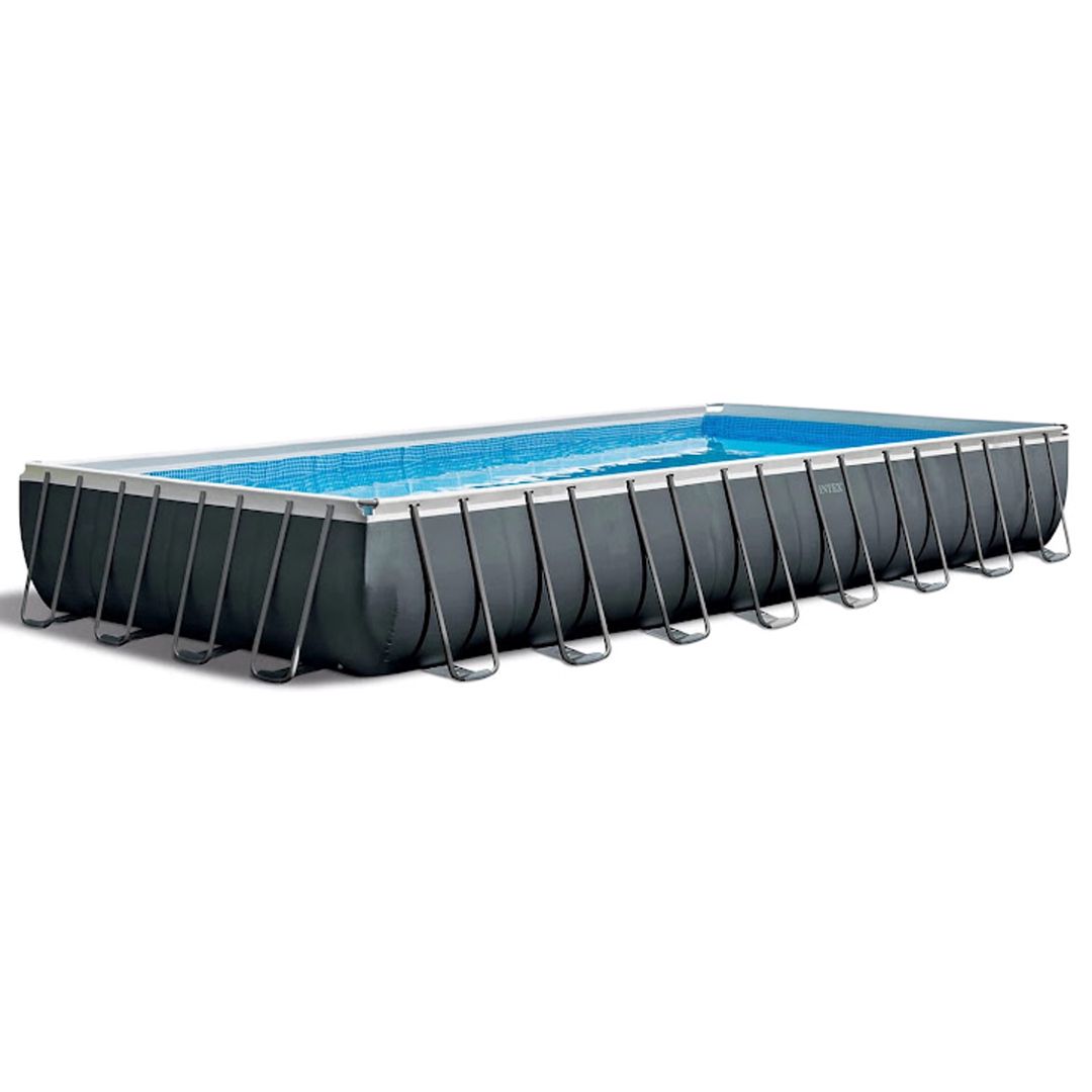 Karkaslı hovuz İntex Rectangular Frame H26374NP, qara, 975x488x132 sm, 54368 l — Hovuzlar, Bakı (2)