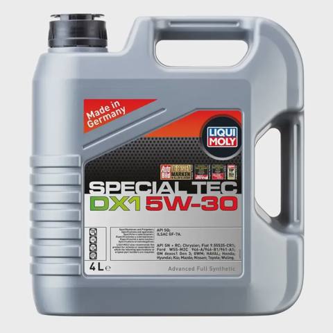 Avtomobil mühərrik yağı Liqui Moly Special Tec DX1 5W-30 4L (LM20968) — Motor yağları