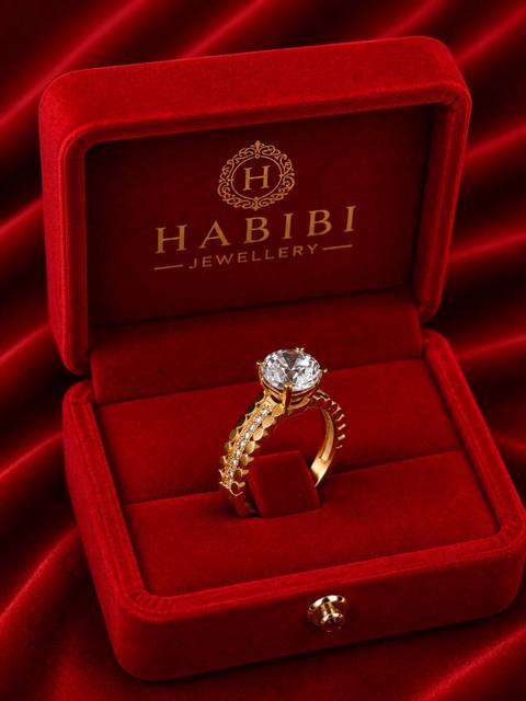 Üzük Habibi Jewellery HJ100 qızılı — Tovarlar
