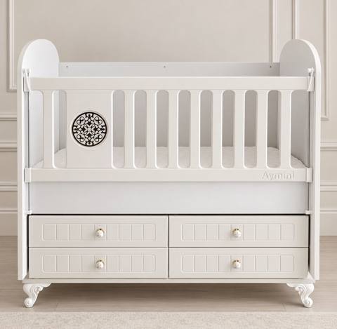Aymini markalı uşaq çarpayısı təqdim olunur. Model klassik və zərif ağ — 100 ₼ · Masazir · Bəşikləri Aymini markalı uşaq çarpayısı təqdim olunur. Model klassik və zərif ağ — Masazir