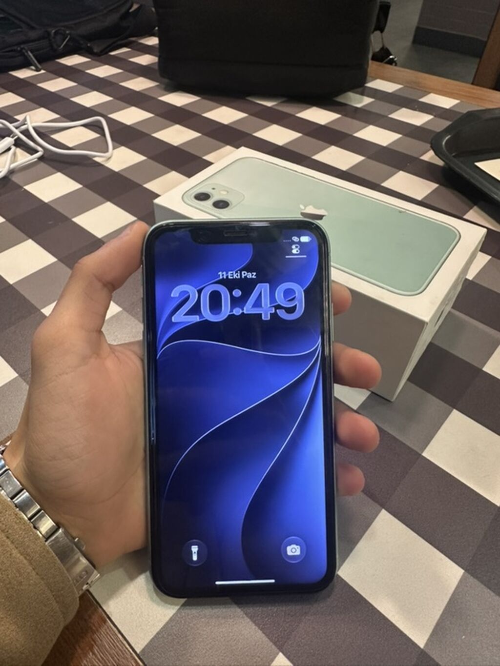 IPhone 11, Yaşıl, Face ID — Apple iPhone, Bakı (3)