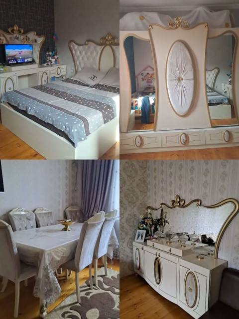 Dest 750₼ satilir .Matras yoxdur .Yataq bazalidir .Unvan Bileceri — Mebel