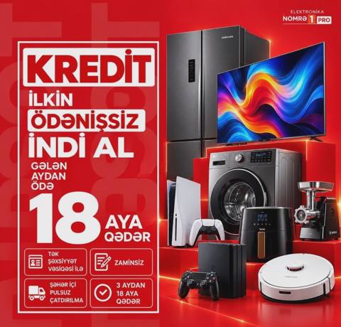 Samsung Televizor 55" QLED — Bakı