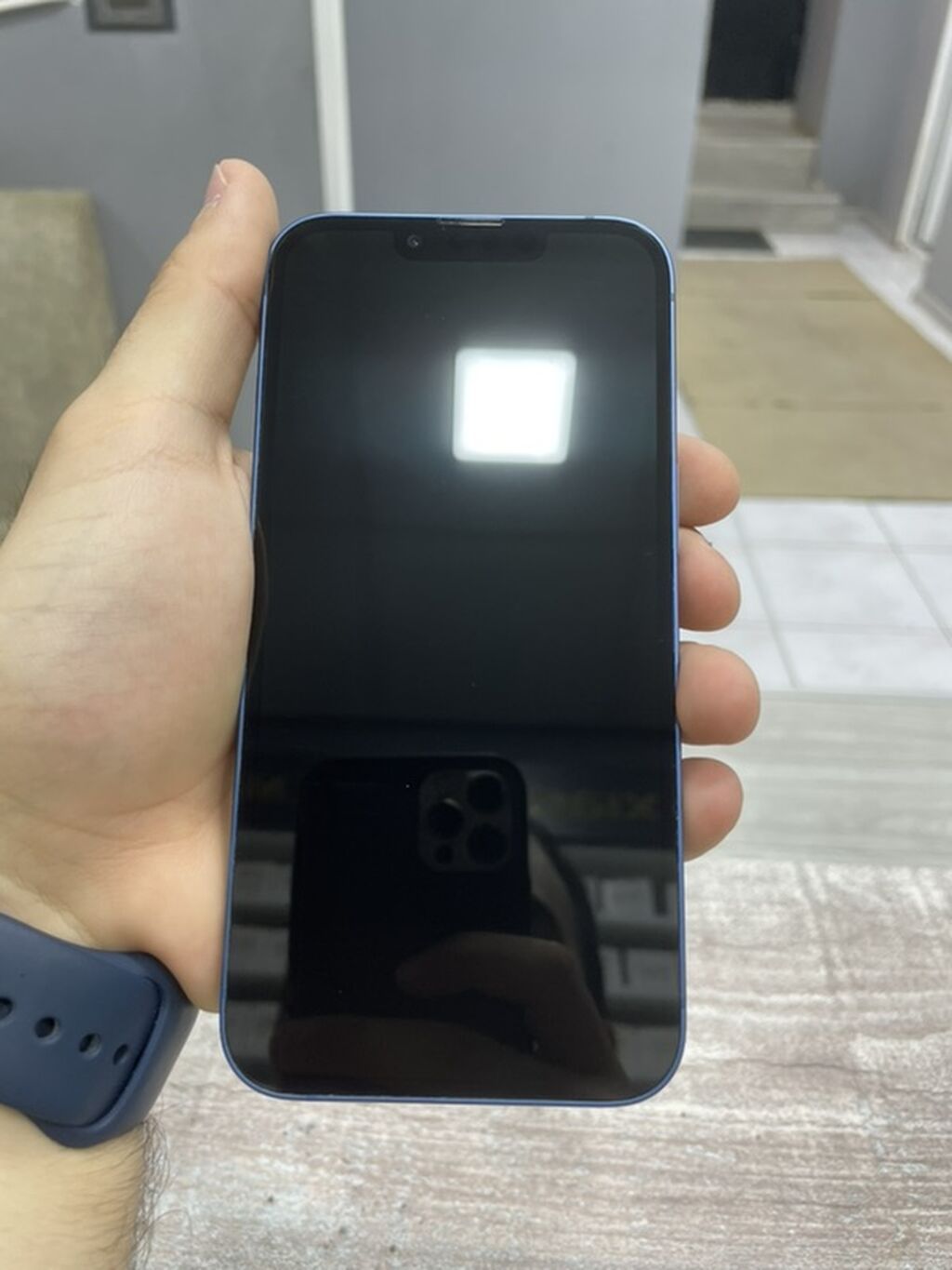 IPhone 13, Mavi, Face ID — Apple iPhone, Bakı (2)
