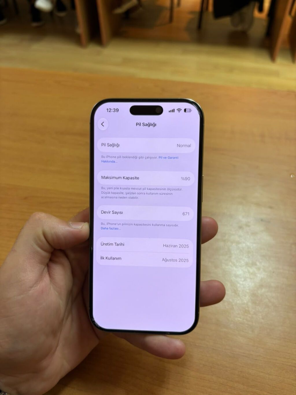 IPhone 16 Pro, 128 GB, Natural Titanium — Apple iPhone, Bakı (3)
