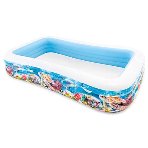 Şişmə hovuz İntex H58485, rəngbərəng, 305x183x56 sm, 1020 l — Birmarket (Umico) — Саяжай және бақ