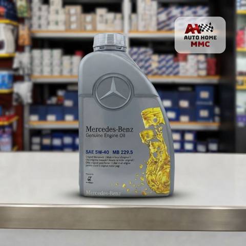 Marka: Brend: Məhsul: Mercedes‑Benz Genuine Mühərrik yağı — Ehtiyot qismlar va aksessuarlar