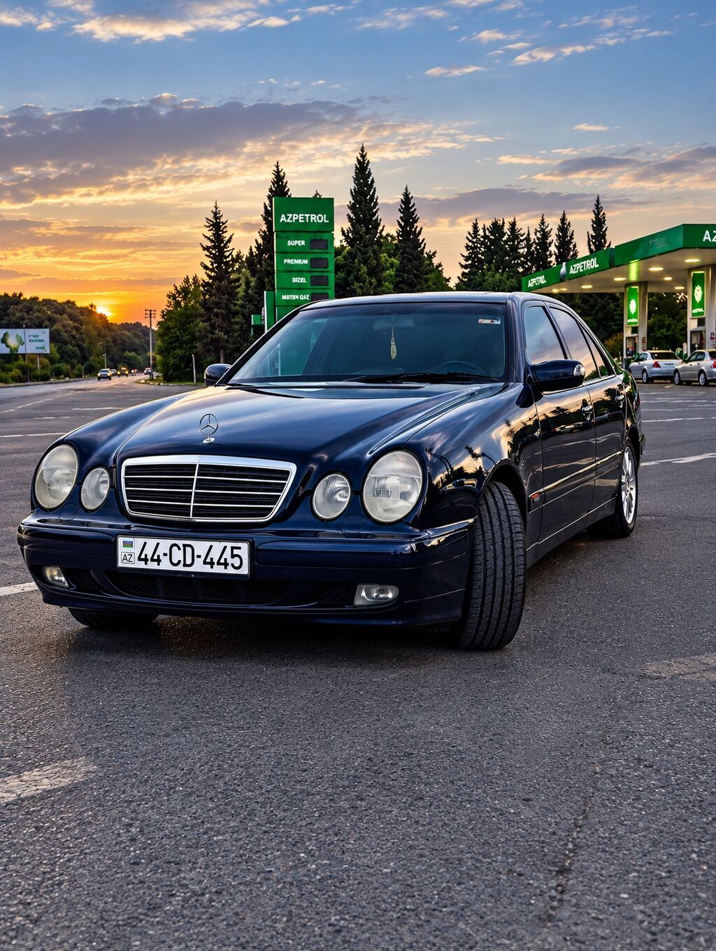 Mercedes E-Class, 2000-ж., 267 км 44-CD-445 — Avtomobillər, Masallı