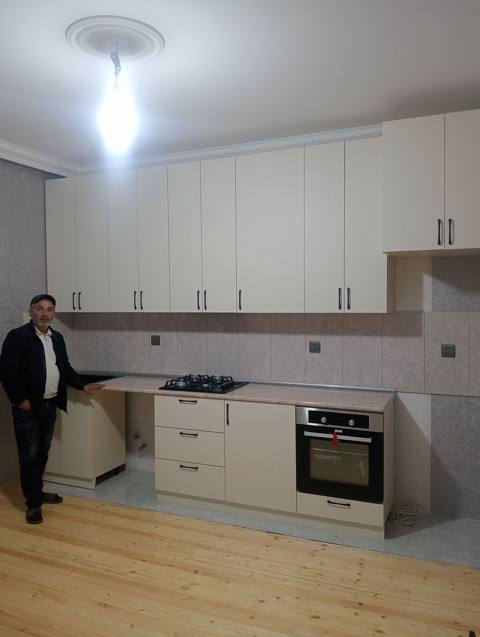Sifarişlə mətbəx dəsti, Özü çəkən petlələr, Mat laminat, Kredit yoxdur, Pulsuz çatdırılma, Rayonlara çatdırılma — 120 ₼ · Хырдалан · Mətbəx mobilyası Sifarişlə mətbəx dəsti, Özü çəkən petlələr, Mat laminat, Kredit yoxdur, Pulsuz çatdırılma, Rayonlara çatdırılma — Хырдалан