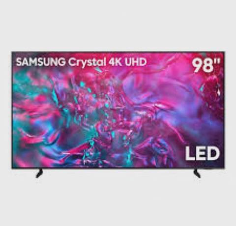 Samsung Televizor 98" Crystal — Elektronika Nömrə 1 pro — ТВ және бейне