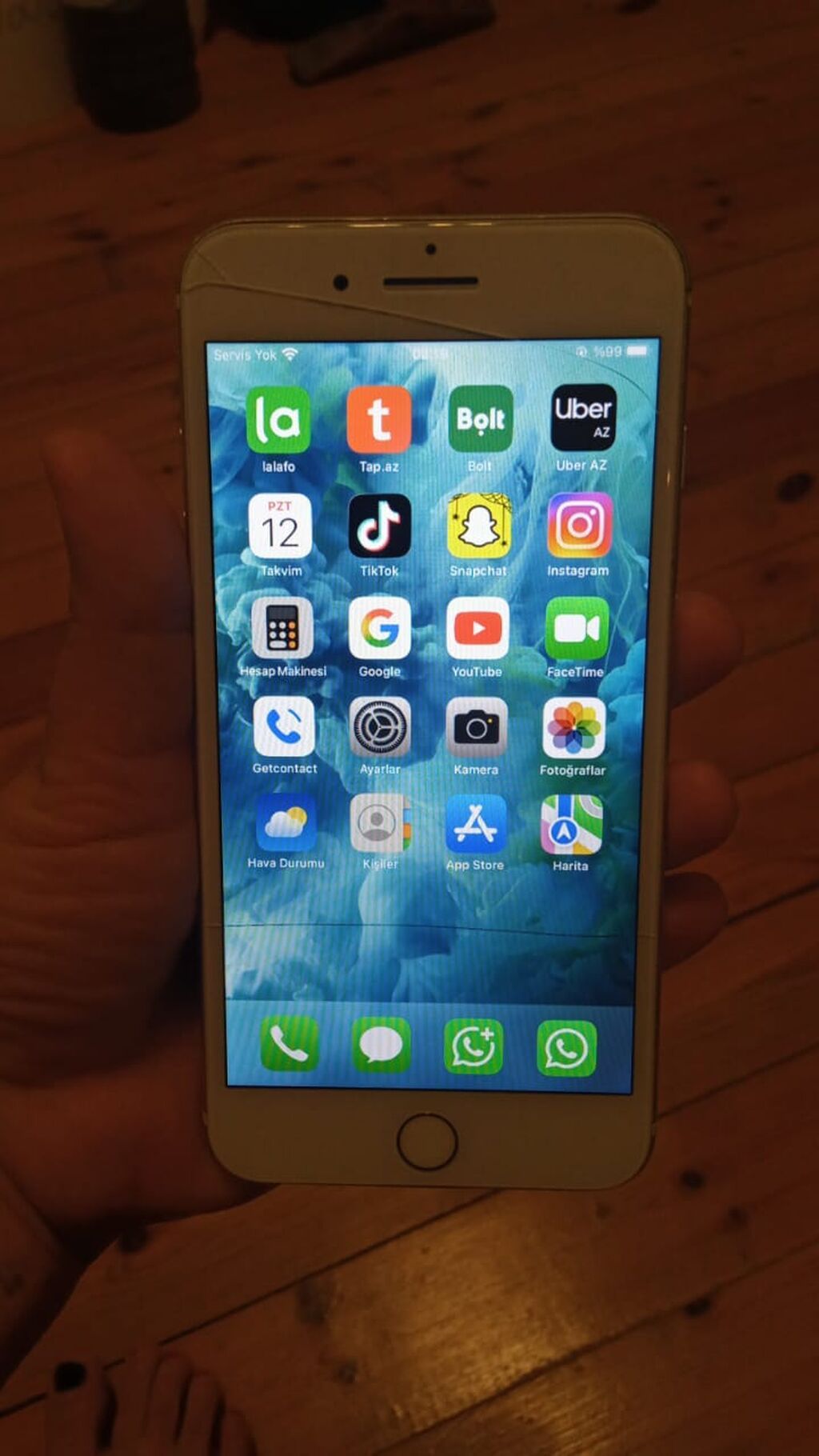 IPhone 7 Plus, 128 GB, Qızılı, Barmaq izi — Apple iPhone, Bakı (4)