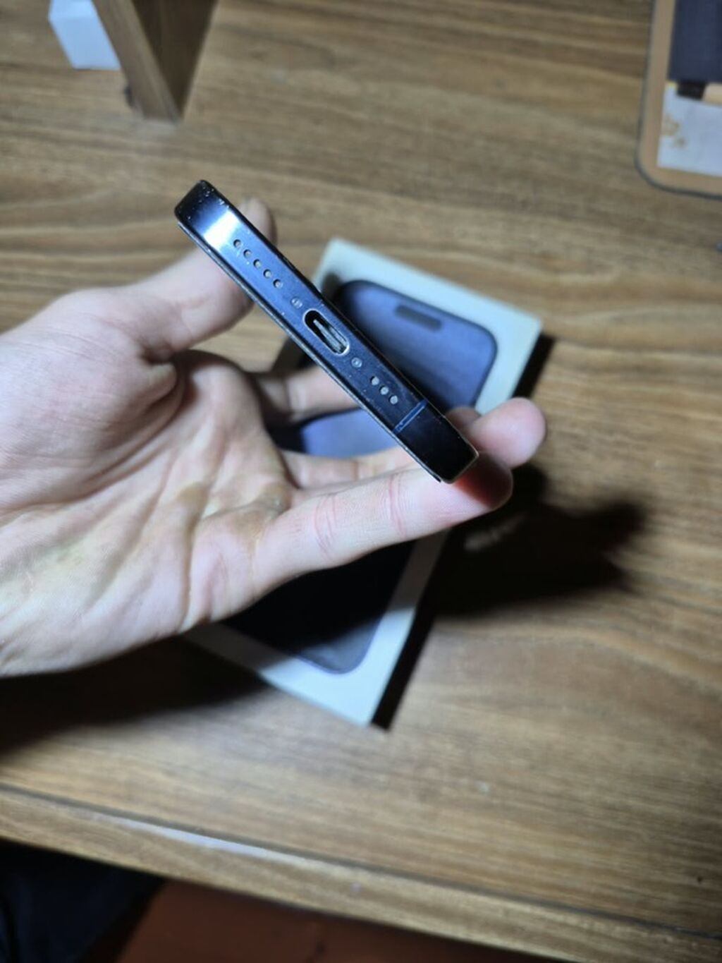 IPhone 15 Pro, 128 GB, Natural Titanium, Face ID — Apple iPhone, Bakı (3)