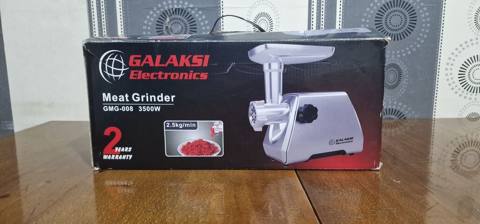 Ət çəkən maşın Galaksi, 3500 Vt, Revers ilə, İşlənmiş — 50 ₼ · Baku · Ət xırdalayıcılar və qurğular Ət çəkən maşın Galaksi, 3500 Vt, Revers ilə, İşlənmiş — Baku