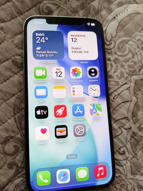 IPhone 12 Pro Max, 128 GB, Blue Titanium, Simsiz şarj, Face ID — 300 ₼ · Ganja · Apple iPhone IPhone 12 Pro Max, 128 GB, Blue Titanium, Simsiz şarj, Face ID — Ganja