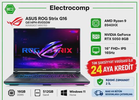 Notbuk Asus ROG Strix G — Baku