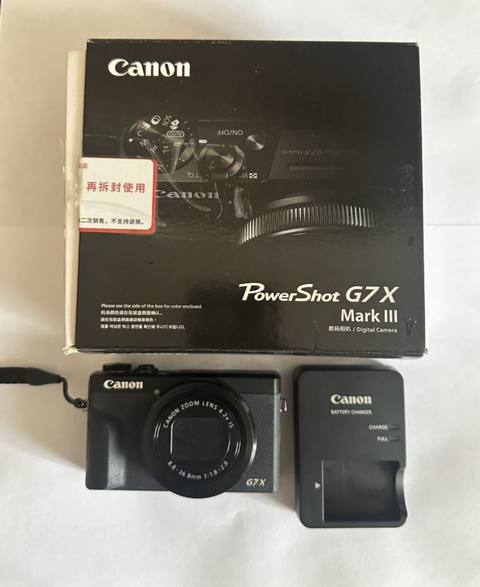 Canon PowerShot G7 X Mark III satılır. Vəziyyəti: Yeni kimidir — Баку