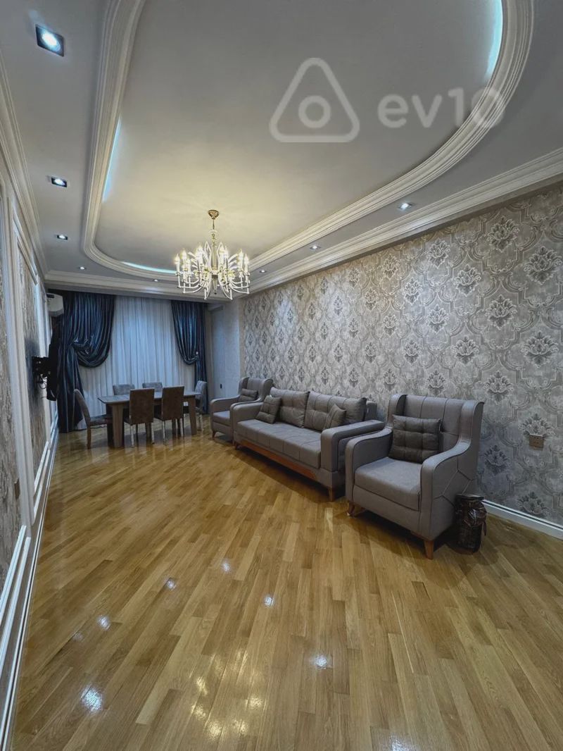 Kiralık 3 odalı daire (yeni bina), 130 m² — Mənzil, Bakı (2)