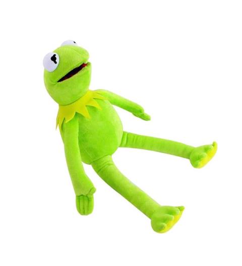 Yumşaq oyuncaq KO-9999, qurbağa Kermit, 41 sm, yaşıl — Uşaqlar üçün hər şey