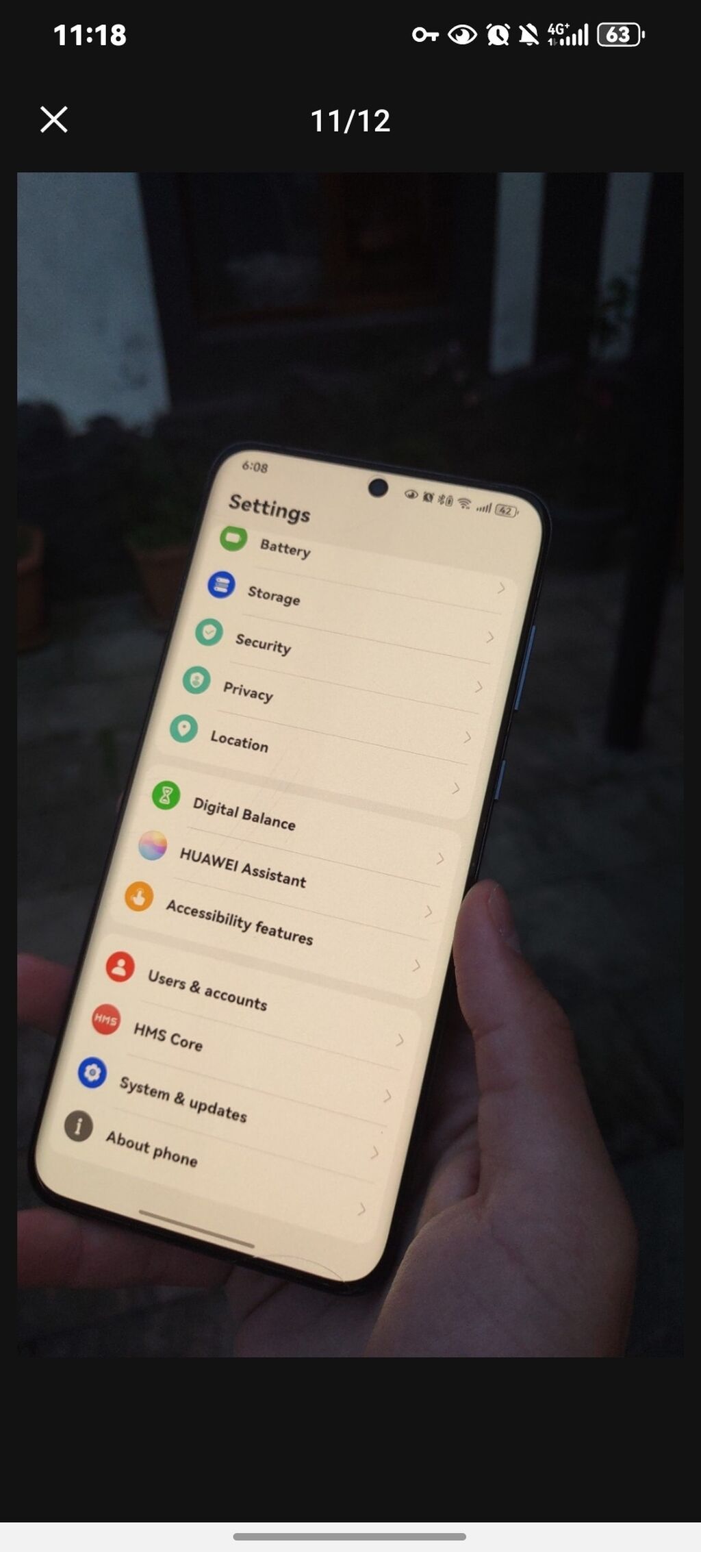 Huawei P60, 256 GB, rəng - Qara, Sənədlərlə — Huawei, Bakı (2)