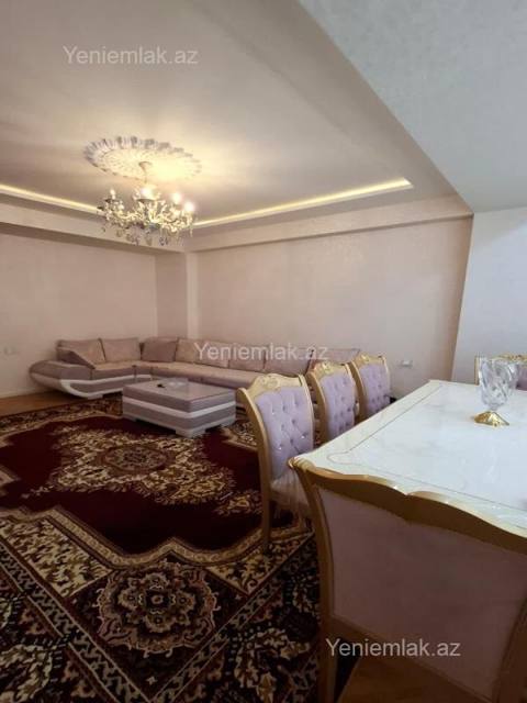 Kirayə 3 otaqlı Bina evi menzil (Yeni tikili), 120 m², Nizami rayonu — Əli Bəy — Квартира