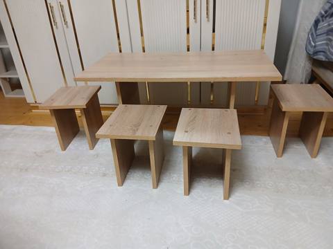 Mətbəx üçün, Yeni, Açılmayan, Dördbucaq masa, 4 stul — 40 ₼ · Мехдиабад · Masalar və stullar Mətbəx üçün, Yeni, Açılmayan, Dördbucaq masa, 4 stul — Мехдиабад