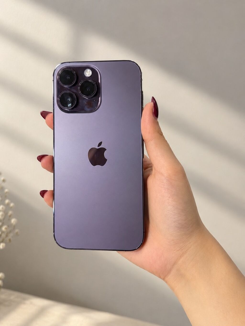 IPhone 14 Pro Max, 256 GB, Deep Purple, Face ID — Apple iPhone, Astara (5)