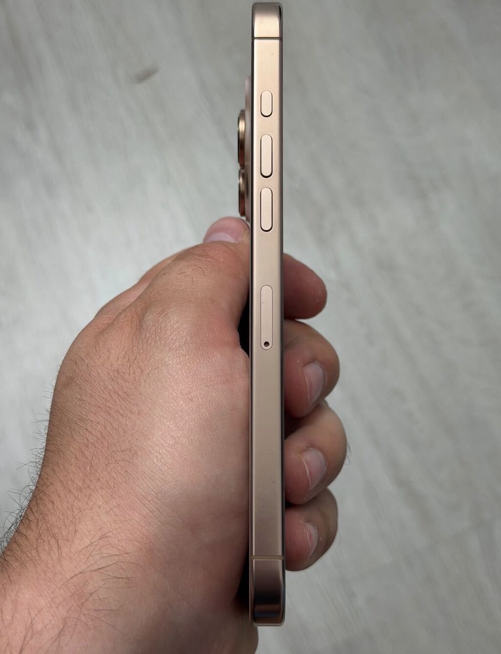 IPhone 16 Pro, 128 GB, Desert Titanium, Zəmanət, Simsiz şarj, Face ID — Apple iPhone, Bakı (2)