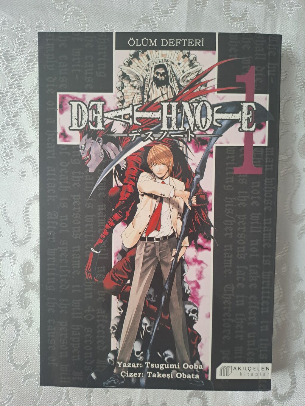 2 ədəd manga kitabı dəsti: - Death Note 1 (Ölüm Dəftəri) — Kitablar, Bakı (2)