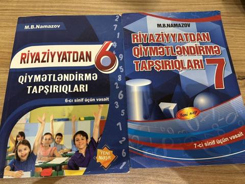 Riyaziyyatdan Qiymətləndirmə Tapşırıqları – 6 və 7-ci sinif Müəllif — 5 ₼ · Баку · Kitablar Riyaziyyatdan Qiymətləndirmə Tapşırıqları – 6 və 7-ci sinif Müəllif — Баку