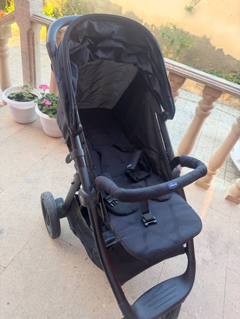 Chicco uşaq arabası – qara rəng - Geniş oturacaq və yumşaq yastıqlı — 100 ₼ · Bakı · Arabalalar Chicco uşaq arabası – qara rəng - Geniş oturacaq və yumşaq yastıqlı — Bakı