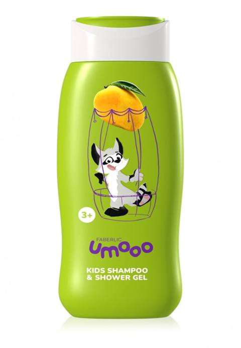 Uşaq şampun-duş geli Faberlic Umooo 250 ml — Tovarlar