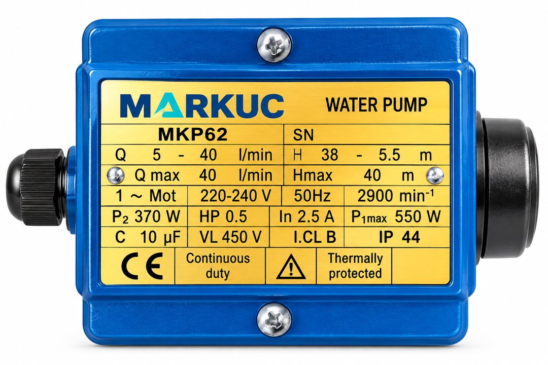 Su nasosu-hidrofor Marquis MKP62 — Mallar, Bakı (2)
