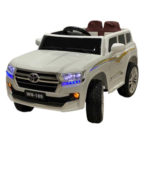 Uşaq elektrik avtomobili Toyota Land Cruiser, ağ, 7 yaşa qədər — 528.86 ₼ · Баку · Mallar Uşaq elektrik avtomobili Toyota Land Cruiser, ağ, 7 yaşa qədər — Баку