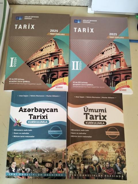 Tarix fənni üzrə hazırlıq üçün 4 kitabdan ibarət vəsait toplusu — 6 ₼ · Баку · Kitablar Tarix fənni üzrə hazırlıq üçün 4 kitabdan ibarət vəsait toplusu — Баку