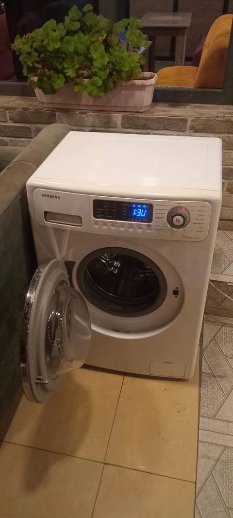 Samsung paltaryuyan maşın – 6 kq - Ön yükləməli model, elektron — Баку