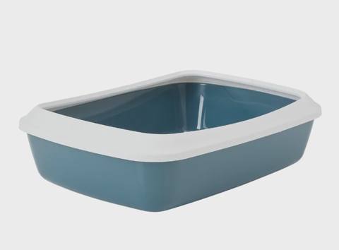 Savic İriz 50 Litter Tray yanlı pişik tualeti, mavi, 50×37×14 sm — 20 ₼ · Баку · Pişiklər Savic İriz 50 Litter Tray yanlı pişik tualeti, mavi, 50×37×14 sm — Баку
