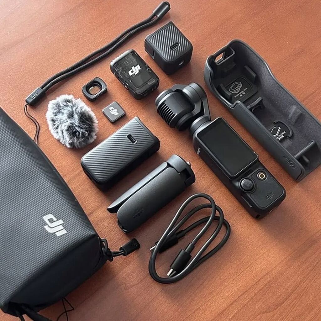 DJI Osmo Pocket 3 Creator Combo satılır SanDisk Extreme PRO 256GB — Video kamera, Digah