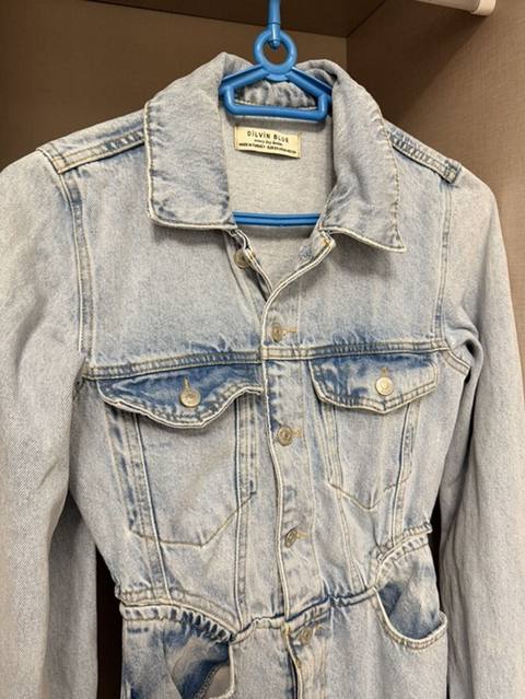 Dilvin Blue denim kombinezon. Bir qədər geyinmişəm. Təmiz və — Uşaqlar üçün hər şey
