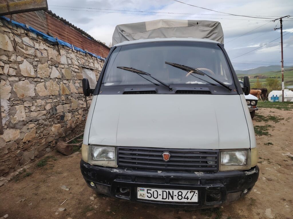 QAZ 1998 il, motor 2.4 l, Tent, İşlənmiş 50-DN-847 — Yük maşınları, Gədəbəy (2)