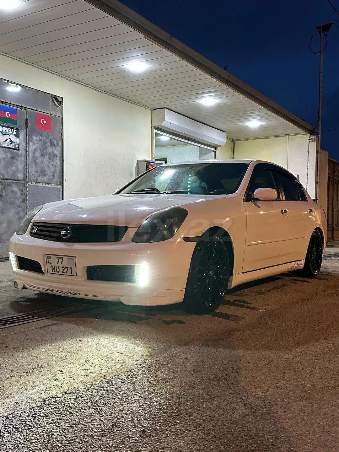 Nissan Skyline, 2.5 L, 2002, 214 000 km 77-NU-271 — Avtomobillər, Bakı (2)