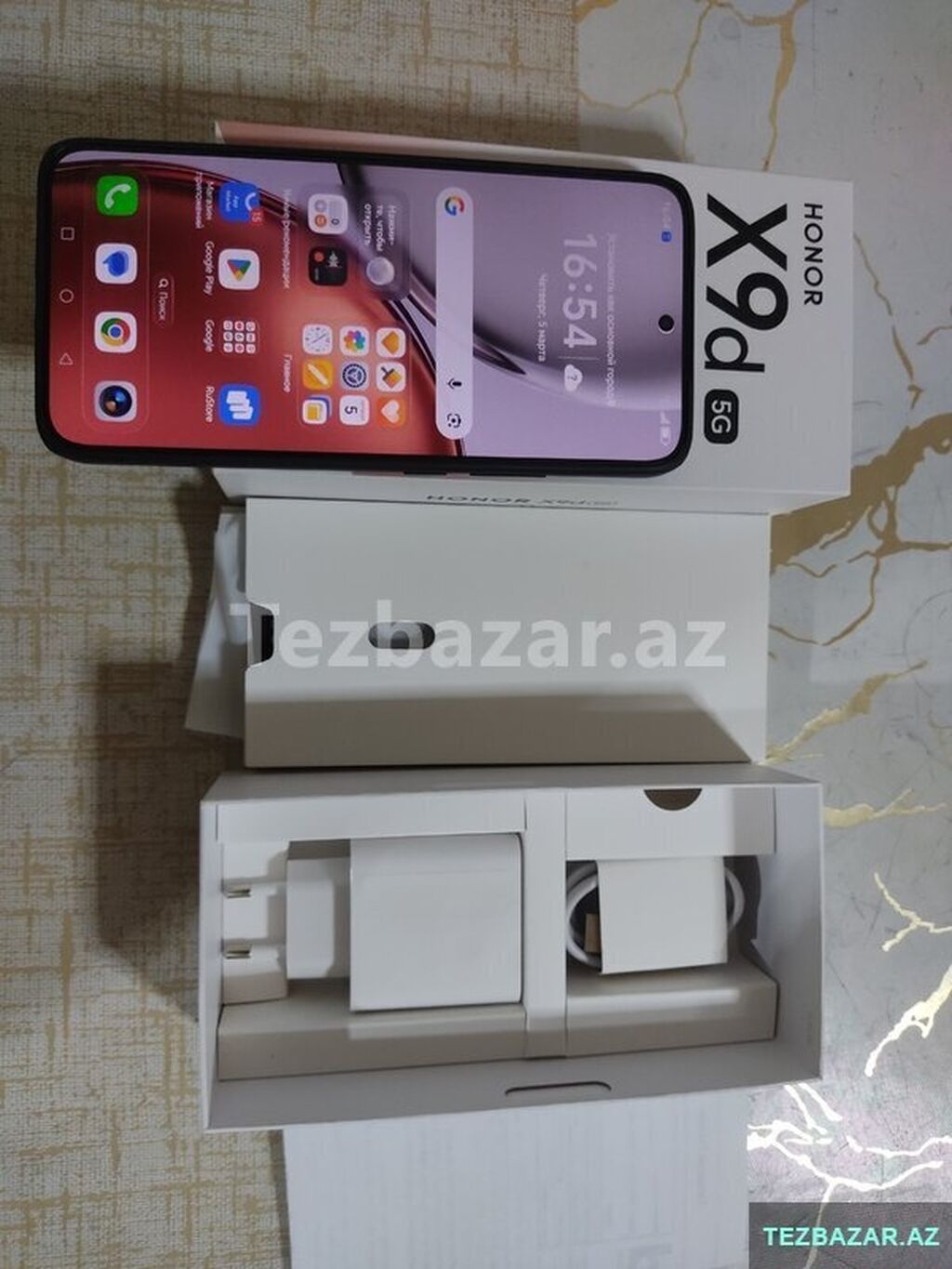 Honor X9d, Sənədlərlə — Honor, Bakı