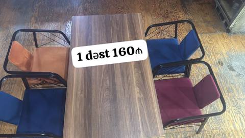 Restoran üçün masa dəsti satılır 160₼. *10 dəst var*. Ünvan binə — 160 ₼ · Baku · Digər Restoran üçün masa dəsti satılır 160₼. *10 dəst var*. Ünvan binə — Baku