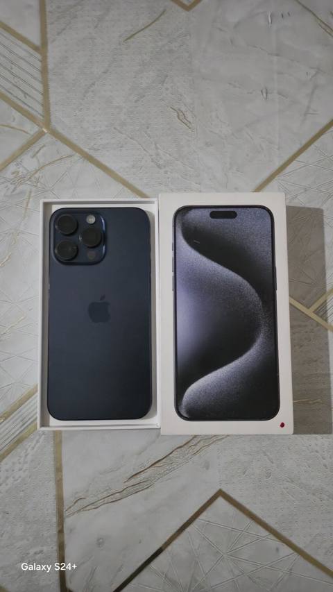 IPhone 15 Pro Max, 256 GB, Blue Titanium, Face ID — 1 300 ₼ · Bakı · Apple iPhone IPhone 15 Pro Max, 256 GB, Blue Titanium, Face ID — Bakı
