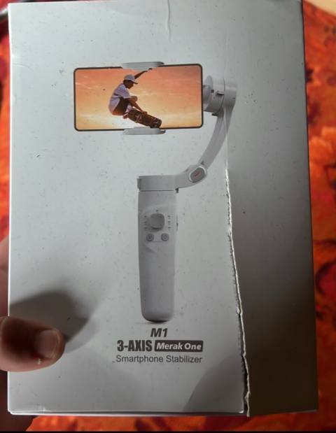 Merak One M1 3-oxlu Smartphone Stabilizatoru - 3 oxlu mexaniki — Astara