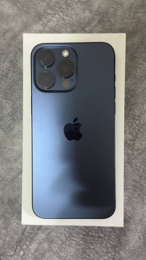 IPhone 15 Pro Max, 256 GB, Göy, Simsiz şarj, Face ID — Баку